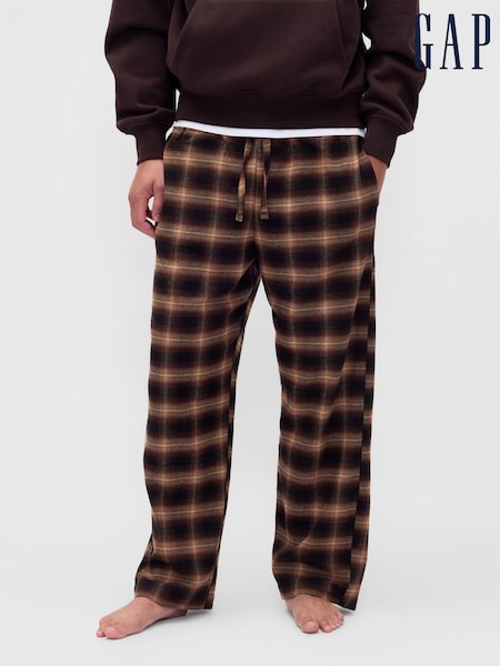 Gap Brown Adult Flannel Pyjama Trousers (V20714) | €33