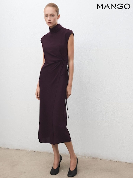 Mango Red Penny Dress (V20786) | €63