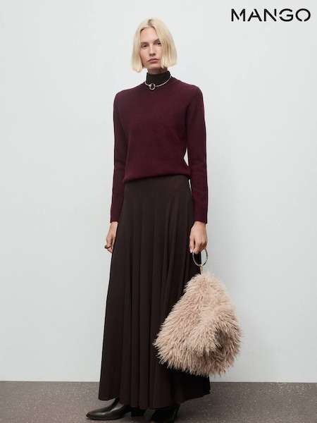 Mango Red Long Sleeve Round Neck Jumper (V20865) | €45