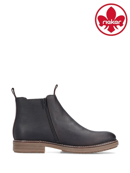 Rieker Zipper Brown Shoes (V22156) | R$ 840