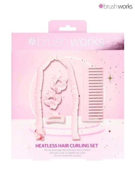 Brush Works Heatless Hair Curling Gift Set (Worth £15) (V22321) | €16