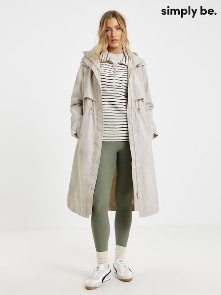 Simply Be Natural Storm Flap Detail Parka (V22528) | €92