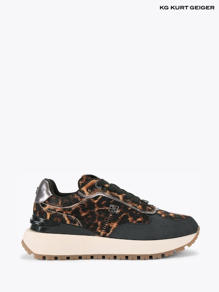 KG Kurt Geiger Brown Louisa2 Trainers (V22697) | €177