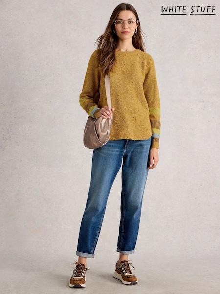 White Stuff Yellow Talia Nep Jumper (V22960) | €83