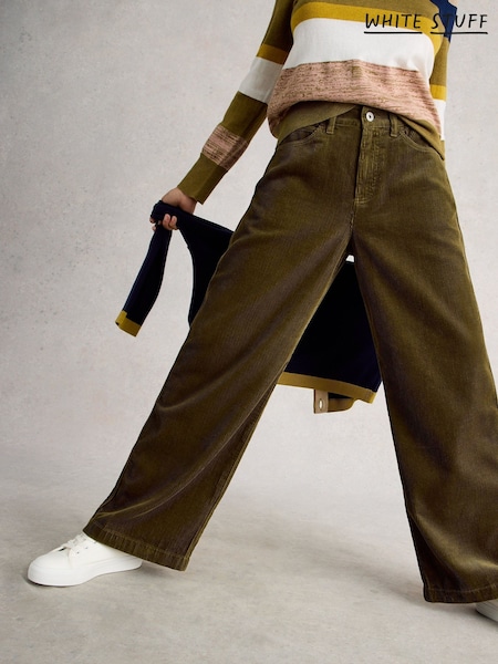 White Stuff Ayla Cord Wide Leg Trouser (V22961) | 98 €