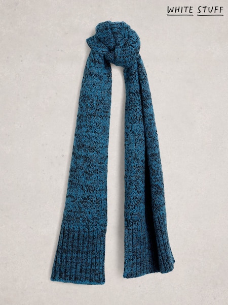 White Stuff Green Twist Knit Scarf (V22963) | €55
