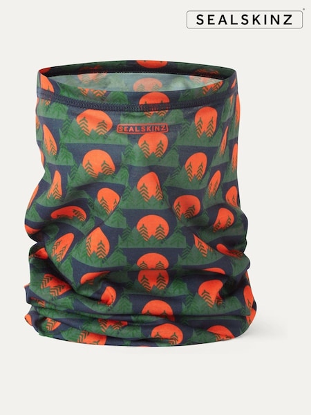 Sealskinz Blue Denim Harpley Water Repellent Neck Warmer Forest Scarf (V23260) | €28