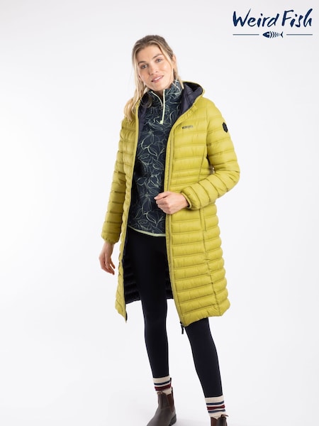 Weird Fish Ravinia Lightweight Padded Midline Jacket (V23475) | R$ 890