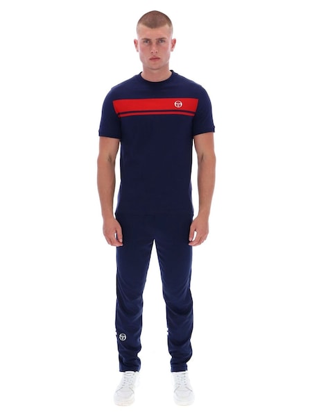 Aqua Blue - Sergio Tacchini Master Crew Neck T-Shirt (V23721) | 42 €