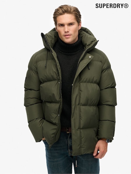 Superdry Hooded Five Baffle Sports Puffer Jacket (V23757) | R$ 1.085