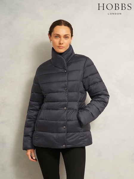 Hobbs Grey Tana Puffer Jacket (V24157) | €216