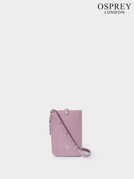 Osprey London The Electra Italian Leather Phone Bag (V24198) | €197