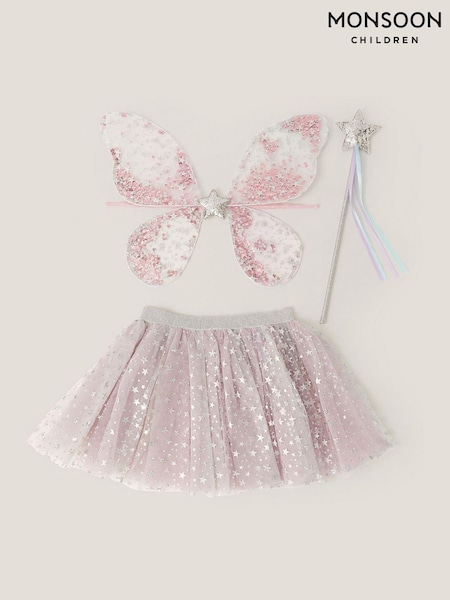 Monsoon Cream Cosmic Star Fairy Dress Up Set (V24328) | SGD 48