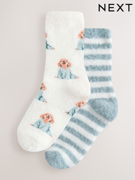 Charlie The Cockapoo Superhairy Cosy Socks 2 Pack (V24528) | €11