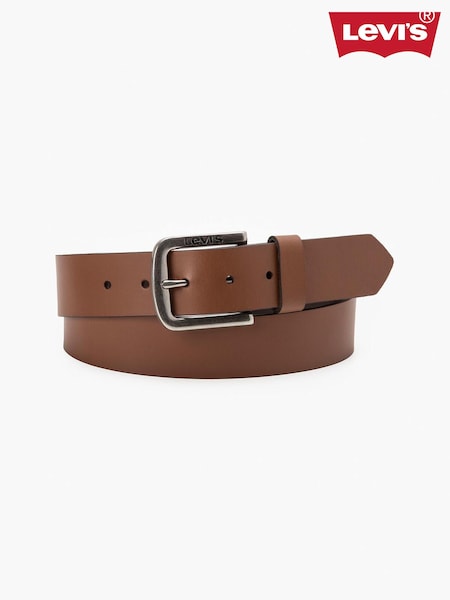 Levi's® Brown Seine Leather Belt (V24620) | kr471
