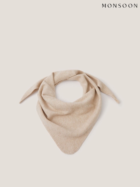 Monsoon Cream Fae Knitted Neckerchief (V24659) | €33