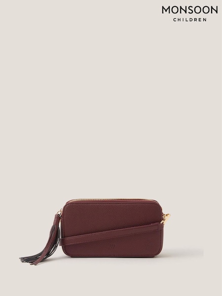 Monsoon Red Meg Tassel Crossbody Bag (V24661) | R$ 445