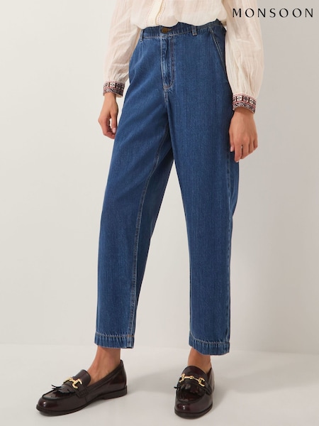 Monsoon Blue Novi Carrot Leg Jeans (V24662) | €86
