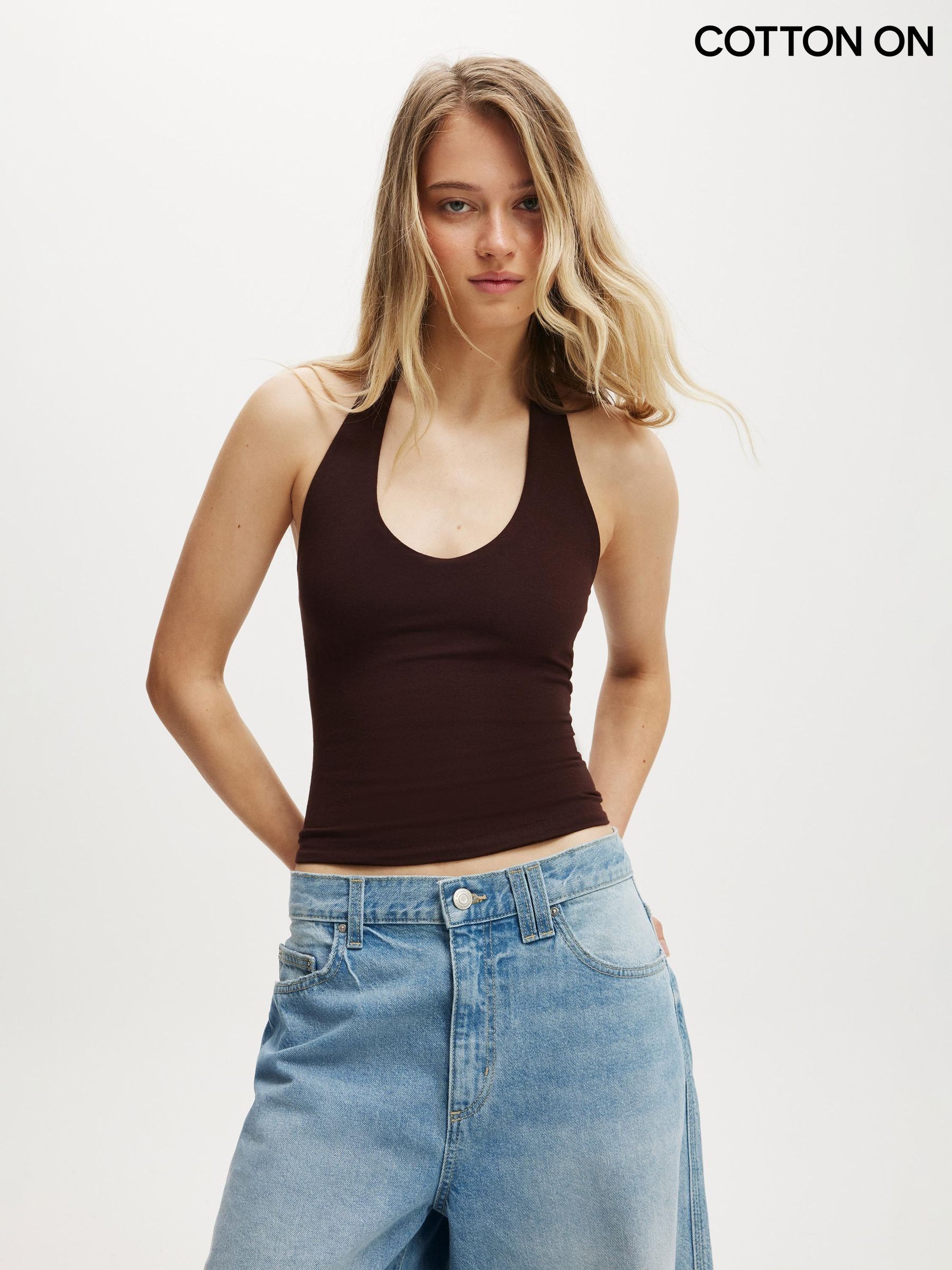 Womens Halter Neck Tops | Next Japan