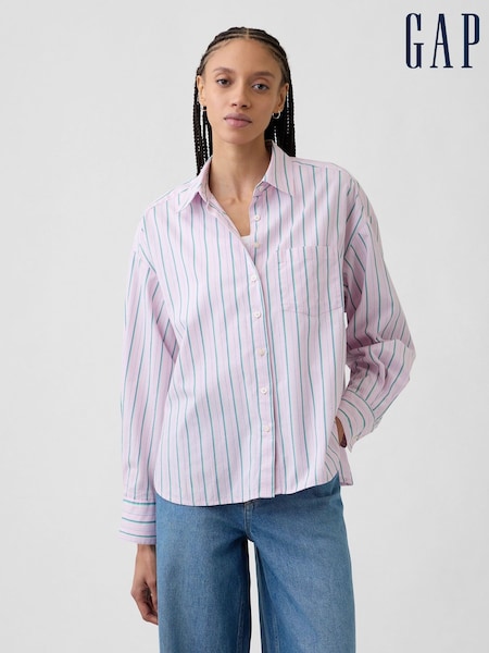 Gap Oversized Shirt in Poplin (V24850) | 298 LEI