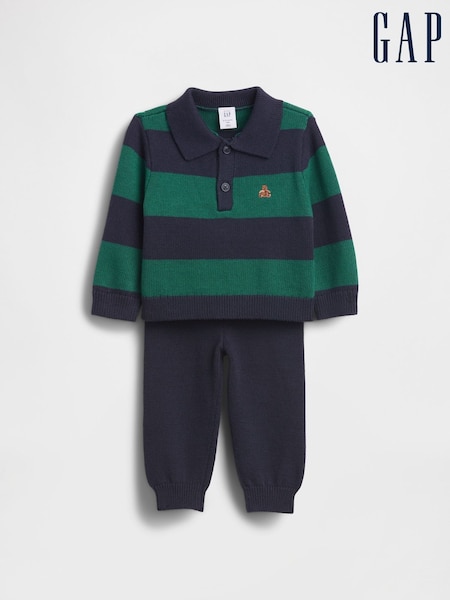 Gap Polo Jumper Outfit Set (Newborn-24mths) (0-24mths) (V24889) | 50 €