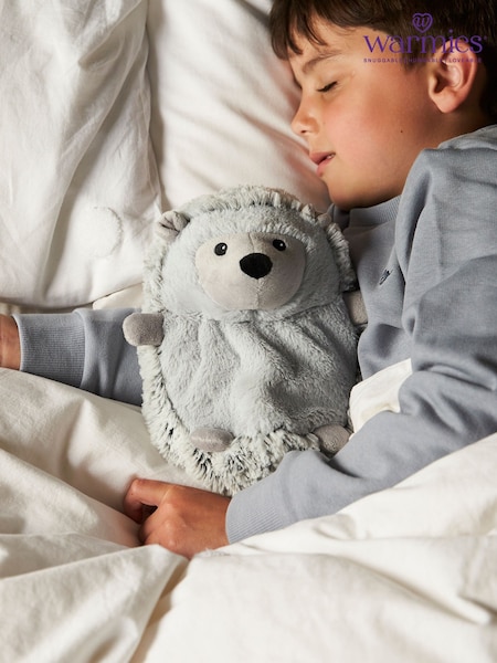 Warmies Grey Large Hedgehog Fully Heatable Plush Toy (V25047) | €32