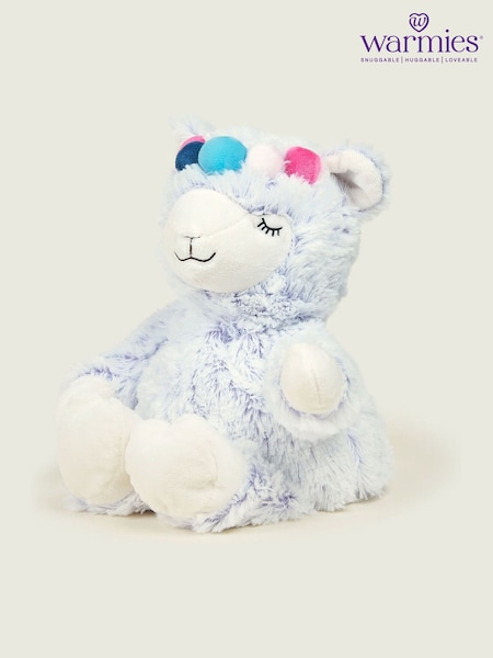 Warmies White Large   Marshmallow Llama  Fully Heatable Plush Toy (V25055) | €32