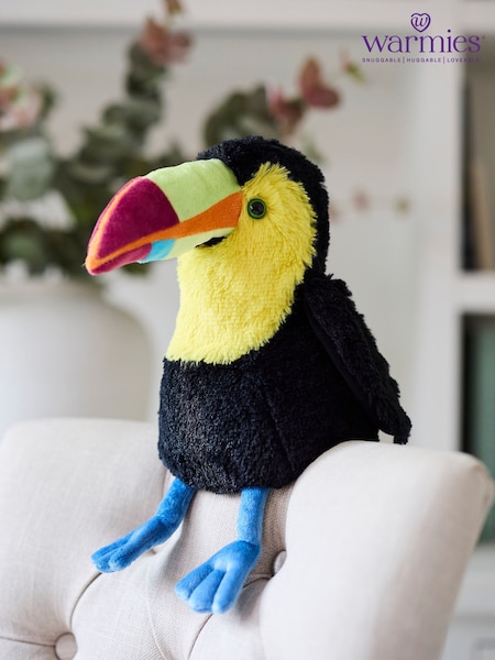 Warmies Black Large  Toucan Fully Heatable Plush Toy (V25059) | €32