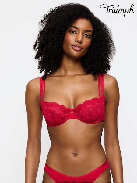 Triumph Red Palina Moonlight Kiss - Wired Balconette Bra (V25663) | €71