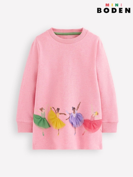Boden Pink Applique Tunic (V26236) | €36 - €44