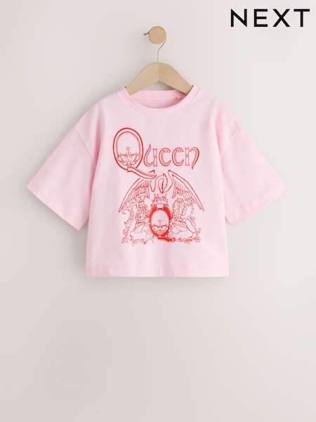 Pink Queen Oversized Boxy T-Shirt (3-16yrs) (V26288) | 82,100 KHR - 107,700 KHR