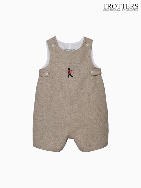 Trotters London Guardsman Archie Brown Romper (V26392) | 81 €