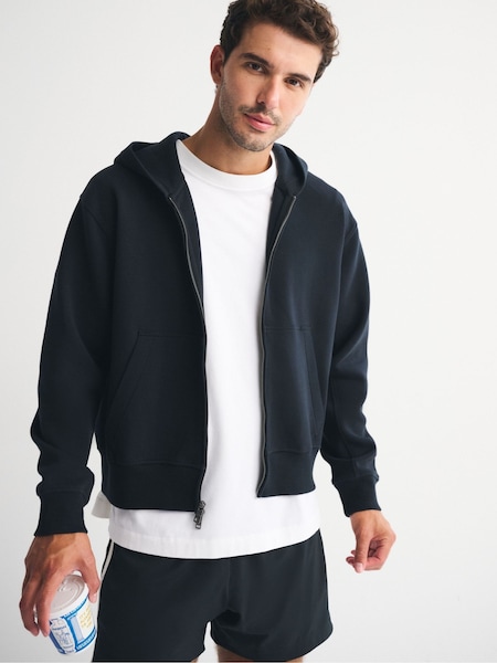 Preto - YPB Abercrombie & Fitch Neoknit Max Popover Hoodie (V26510) | R$ 740