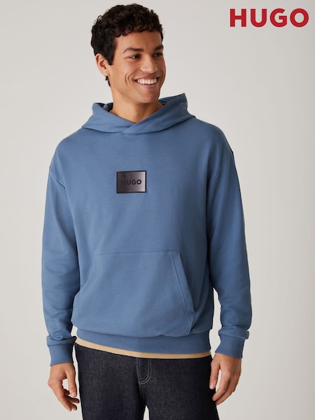 HUGO Blue Gradient Logo Hoodie (V26559) | €225