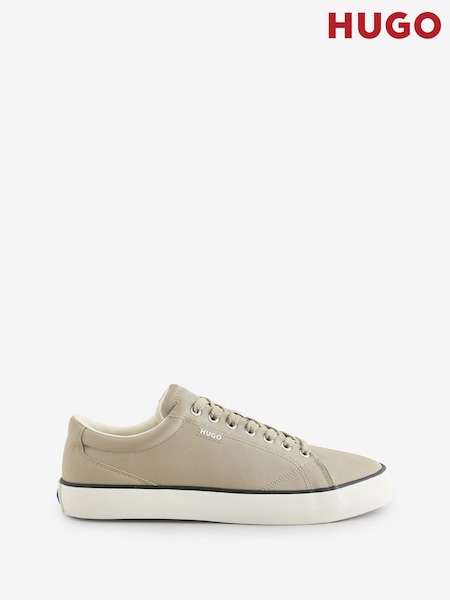 HUGO Natural Canvas Trainers (V26562) | €163