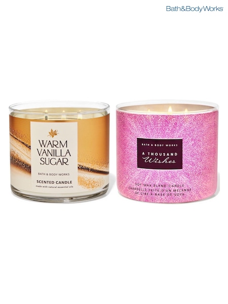 Bath & Body Works Warm & Sweet Candle Gift Set (Worth £59) (V26596) | €53