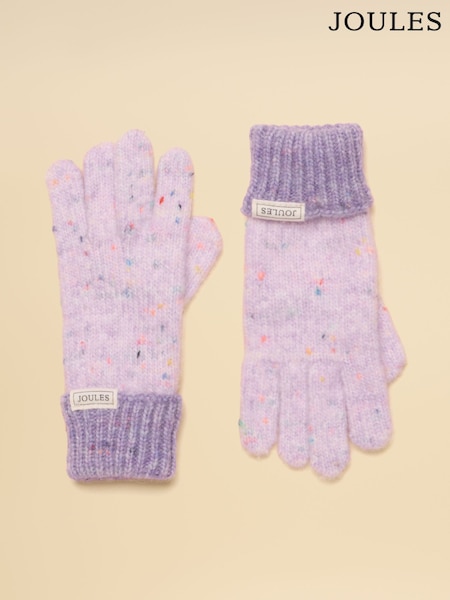 丁香紫 - Joules Colourblock Gloves