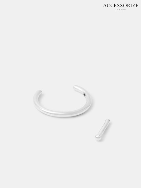 Accessorize Sterling Silver 2-Pack Nose Ring & Stud Earrings (V26663) | €21.50