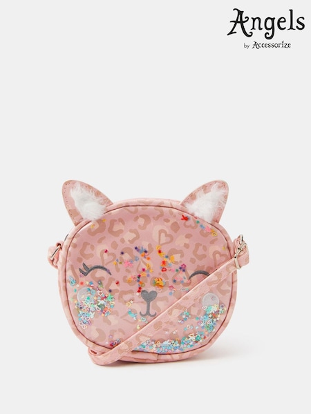 Angels By Accessorize Girls Sequin Cat Cross-Body Bag (V26680) | 22 €