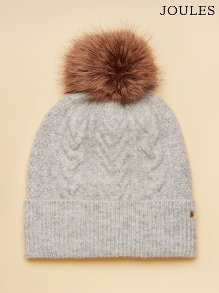 siva - Joules Cable Bobble Hat