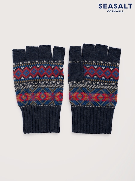 Seasalt Cornwall Blue Gunvor Gloves (V27399) | €35