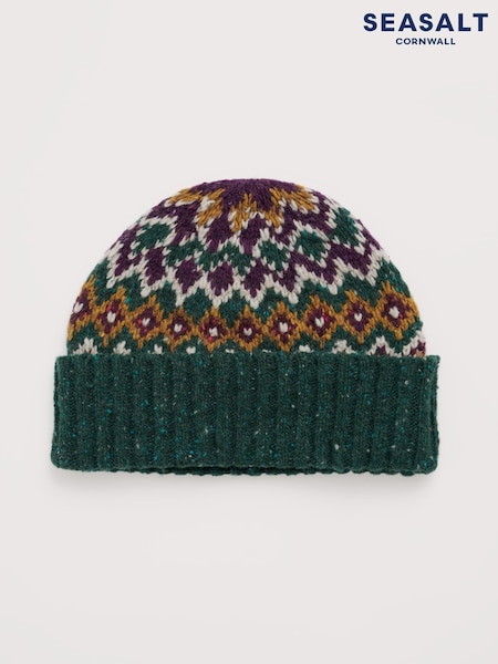 Seasalt Cornwall Green Weatherhill Hat (V27420) | AED268
