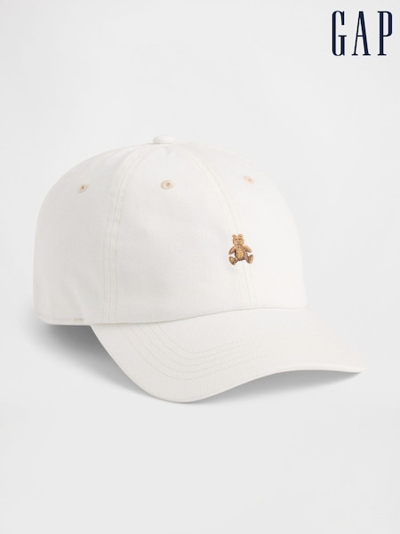Blanco - Gap Denim Brannan Bear Baseball Hat (V27836) | 28 €