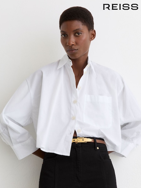 Reiss Cora Leather Buckle-Hardware Belt (V27893) | ‏520 ر.س.‏