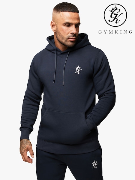 Gym King Blue Fundamental Fleece Hoodie (V28071) | €60