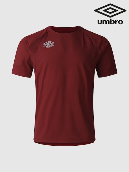 Umbro Red Pro Training Elite Poly T-Shirt (V28208) | €40
