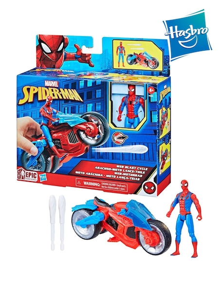 Hasbro Spiderman Web Blast Cycle (V28488) | €37