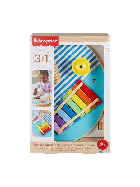 Mattel Games Fisher Price Wooden Music Table (V28513) | €47