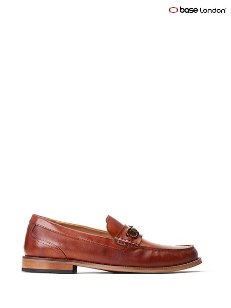 Base London Brown Suede Madison Loafer (V28628) | AED408