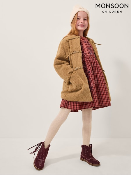 Monsoon Brown Borg Duffle Coat (V28892) | €69 - €83